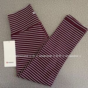 NWT Lululemon Wunder Under High-Rise Crop
Parallel Stripe